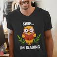 Shhh I'm Reading World Book Day Costume 2026 Kids Men's V-Neck T-Shirt Shhh I'm Reading World Book Day Costume 2026 Kids Men's V-Neck T-Shirt