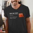 Six Seven Meme Reading Book Lover 6-7 67 Definition Men's V-Neck T-Shirt