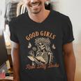 Smut Reader Spicy Romance Good A Girls Read Dirty Books Men's V-Neck T-Shirt