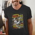 Softball Slider Pop Comic Book Art Best Traits Fast Elite Men's V-Neck T-Shirt