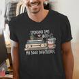 Spending Time With My Book Boyfriends Apparel Men's V-Neck T-Shirt Spending Time With My Book Boyfriends Apparel Men's V-Neck T-Shirt