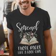 Spread Those Pages Like A Good Girl Bookworm Book Lover Men's V-Neck T-Shirt Spread Those Pages Like A Good Girl Bookworm Book Lover Men's V-Neck T-Shirt