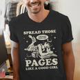 Spread Those Pages Like A Good Girl Shirt Smutty Spicy Book Men's V-Neck T-Shirt