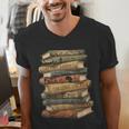 History Books Dream Like Martin Quote Black History Mo Men's V-Neck T-Shirt History Books Dream Like Martin Quote Black History Mo Men's V-Neck T-Shirt