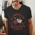 Valentines All Booked For Valentines Book Lover Girl Teacher Men's V-Neck T-Shirt Valentines All Booked For Valentines Book Lover Girl Teacher Men's V-Neck T-Shirt