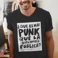 What's More Punk Than The Public Library Book Lover Men's V-Neck T-Shirt What's More Punk Than The Public Library Book Lover Men's V-Neck T-Shirt