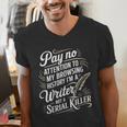 Women's I'm A Book Writer Author Book Writing Novelist Men's V-Neck T-Shirt Women's I'm A Book Writer Author Book Writing Novelist Men's V-Neck T-Shirt