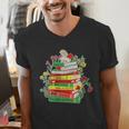 Women's History Month Black History Shirts Book Lover Teacher Men's V-Neck T-Shirt Women's History Month Black History Shirts Book Lover Teacher Men's V-Neck T-Shirt
