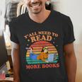 Y'All Need To Read More Books Book Lover Vintage Men's V-Neck T-Shirt