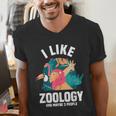 Zoologist Scientist Wildlife Biologist Zoology Introverted Men's V-Neck T-Shirt Zoologist Scientist Wildlife Biologist Zoology Introverted Men's V-Neck T-Shirt