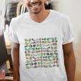 100 Days In The Books English Reading Teacher 100th Day Kids Men's V-Neck T-Shirt 100 Days In The Books English Reading Teacher 100th Day Kids Men's V-Neck T-Shirt