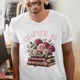 40th Birthday Chapter 40 Birthday Shirt Women Book Lover Men's V-Neck T-Shirt 40th Birthday Chapter 40 Birthday Shirt Women Book Lover Men's V-Neck T-Shirt