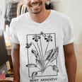 Most Ardently Book Lover Book Club Men's V-Neck T-Shirt
