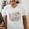 Barely Tolerable Book Floral Bookworm Lover Bookish Premium Men's V-Neck T-Shirt Barely Tolerable Book Floral Bookworm Lover Bookish Premium Men's V-Neck T-Shirt