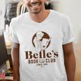 Beauty & The Beast Belle's Book Club Men's V-Neck T-Shirt Beauty & The Beast Belle's Book Club Men's V-Neck T-Shirt
