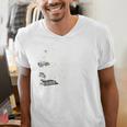 Boho Book Just A Girl Who Loves Books And Coffee Men's V-Neck T-Shirt