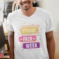 Book Fair Bookworm Library Its Book Fair Week Men's V-Neck T-Shirt Book Fair Bookworm Library Its Book Fair Week Men's V-Neck T-Shirt