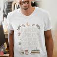 Book Lover Friend Quote Anne Premium Tri-Blend Men's V-Neck T-Shirt