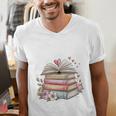 All Booked For Valentines Book Lover Romance Men's V-Neck T-Shirt All Booked For Valentines Book Lover Romance Men's V-Neck T-Shirt