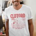 Clifford The Big Red Dog Reading Club Est 1988 Kids Books Men's V-Neck T-Shirt