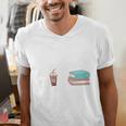 Coffee And Books Men's V-Neck T-Shirt