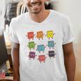 Color Our World Book Lover Reading Bookworm Reader Men's V-Neck T-Shirt