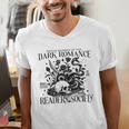 Dark Romance Books Lover Bookish Bookworm Gothic Aesthetic Men's V-Neck T-Shirt