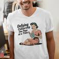 Defying Censorship One Page At a Time Read Banned Books Men's V-Neck T-Shirt Defying Censorship One Page At a Time Read Banned Books Men's V-Neck T-Shirt