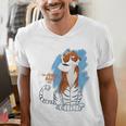 Disney Ink And Paint Shere Khan From The Jungle Book 1967 Men's V-Neck T-Shirt Disney Ink And Paint Shere Khan From The Jungle Book 1967 Men's V-Neck T-Shirt