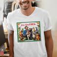 Dr Dolittle Children's Book Cover Premium Tri-Blend Men's V-Neck T-Shirt