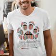 Easily Distracted By Dogs And Books Reading Men's V-Neck T-Shirt Easily Distracted By Dogs And Books Reading Men's V-Neck T-Shirt