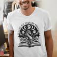 In My Fantasy Era Reading Fantasy Books Halloween Bookish Men's V-Neck T-Shirt