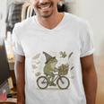 On My Way To Hoard Books And Cause Chaos Men's V-Neck T-Shirt On My Way To Hoard Books And Cause Chaos Men's V-Neck T-Shirt