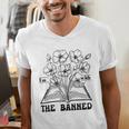 I'm With The Banned Banned Book Club Men's V-Neck T-Shirt