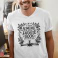 I'm Writing Someone’s Future Favorite Book How Cool Is That Men's V-Neck T-Shirt