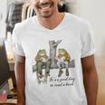 It's A Good Day To Read A Book Frog Toad Men's V-Neck T-Shirt