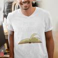 It's Not Hoarding If It's Books Premium Tri-Blend Men's V-Neck T-Shirt