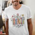 Just One More Chapter Book Lovers For Women Men's V-Neck T-Shirt Just One More Chapter Book Lovers For Women Men's V-Neck T-Shirt