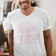 Just One More Chapter Bookish Book Reading Bright Hot Pink Men's V-Neck T-Shirt Just One More Chapter Bookish Book Reading Bright Hot Pink Men's V-Neck T-Shirt