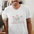New Chapter Begins Retired 2026 Floral Book Retirement Women Men's V-Neck T-Shirt New Chapter Begins Retired 2026 Floral Book Retirement Women Men's V-Neck T-Shirt