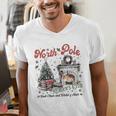 North Pole Book Club Book Lover Bookish Bookworm Christmas Men's V-Neck T-Shirt North Pole Book Club Book Lover Bookish Bookworm Christmas Men's V-Neck T-Shirt
