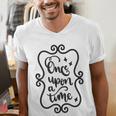 Once Upon A Time Fairytale Book Lover Reading Men's V-Neck T-Shirt