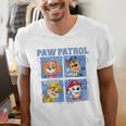 Paw Patrol Year Book Men's V-Neck T-Shirt Paw Patrol Year Book Men's V-Neck T-Shirt