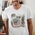 Plant Introvert Gardener Houseplant Botanical Women Men Kids Men's V-Neck T-Shirt