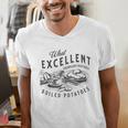 Pride And Prejudice Books What Excellent Boiled Potatoes Men's V-Neck T-Shirt Pride And Prejudice Books What Excellent Boiled Potatoes Men's V-Neck T-Shirt