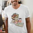 Read Books Drink Coffee For Women Men's V-Neck T-Shirt Read Books Drink Coffee For Women Men's V-Neck T-Shirt
