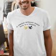Reader Without a Book Is Tragedy Dragon Bookworm Men's V-Neck T-Shirt