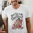 Reading 67 Six Seven Meme English Teacher Book Lover Men's V-Neck T-Shirt Reading 67 Six Seven Meme English Teacher Book Lover Men's V-Neck T-Shirt