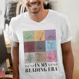 In My Reading Era Bookish Book Lover Book Reader Men's V-Neck T-Shirt