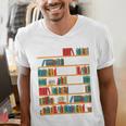Reading Shirt There Is No Such Thing As Too Many Books Men's V-Neck T-Shirt